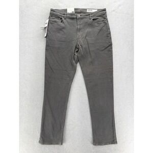 32 Degrees Cool Sweatpant Jeans Mens 36x30 Gray Slim Straight Stretch Pants NWT